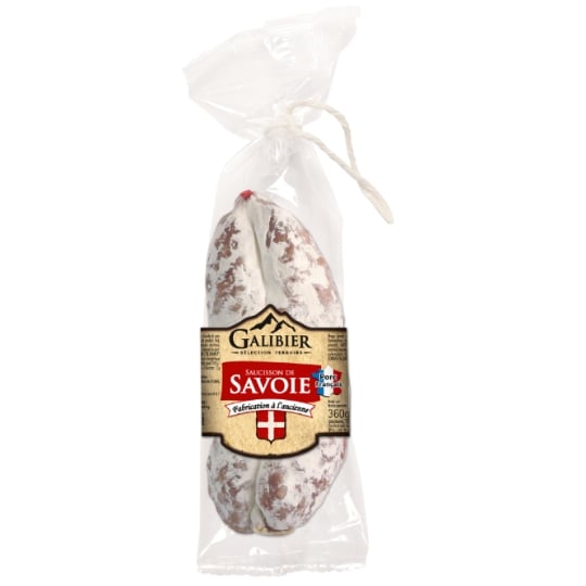 Saucisson de Savoie Sec à l'Ancienne Nature LE GALIBIER