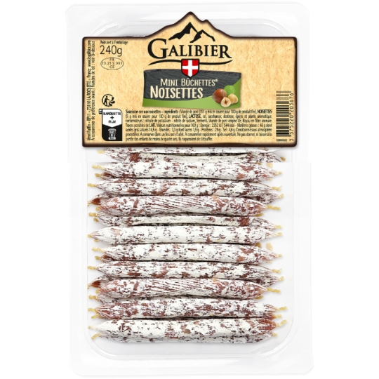 Mini Bûchettes aux Noisettes LE GALIBIER