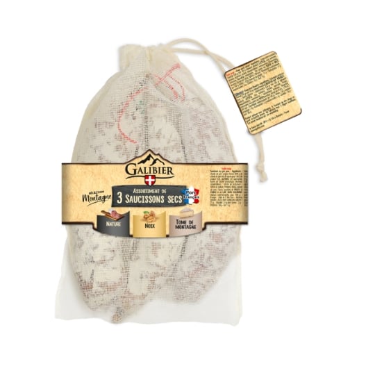 Saucissons Sec Assortiments LE GALIBIER