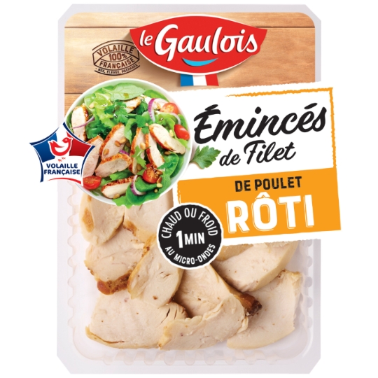 Emincés de Poulet Rôti LE GAULOIS