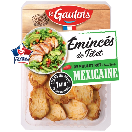 Emincés de Poulet à la Mexicaine LE GAULOIS