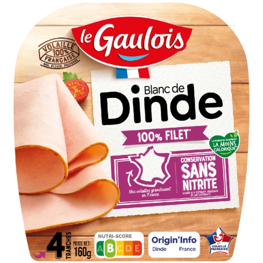 Blanc de Dinde Sans Nitrite LE GAULOIS