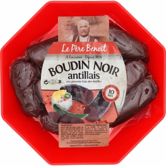 Boudin Noir Antillais LE PERE BENOIT