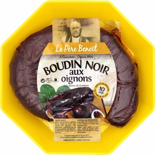 Boudin Noir au Oignons LE PERE BENOIT