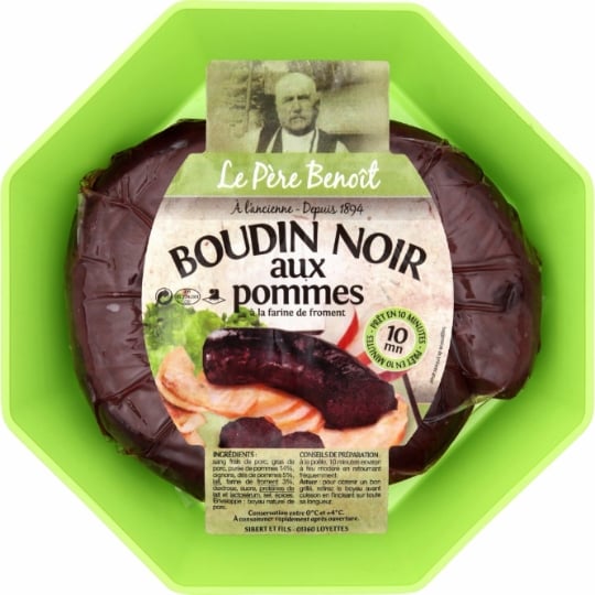 Boudin Noir aux Pommes LE PERE BENOIT