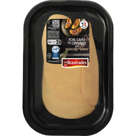 Foie Gras de Canard Cru Qualité Extra LES BRASERADES