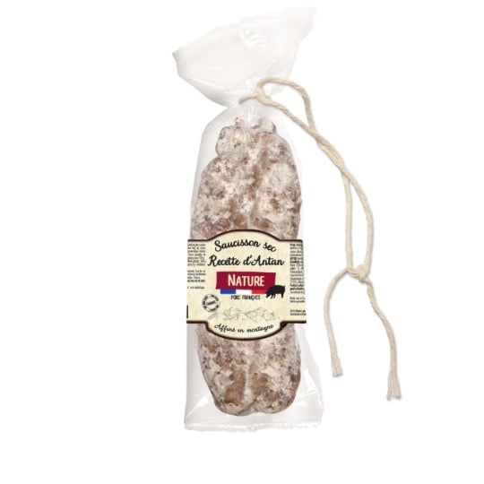 Saucisson Sec Pur Porc Artisanal LES CHALETS D'HENRI