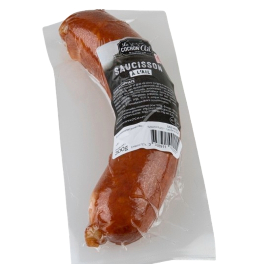 Saucisson à l'Ail LES ELEVEURS DES HAUTS DE FRANCE