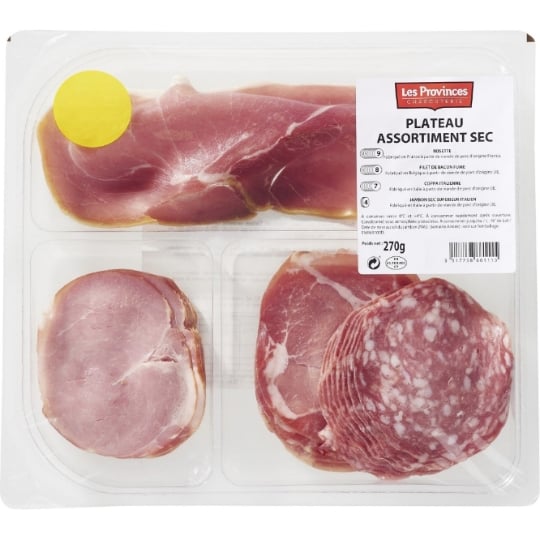 Assortiment de Charcuterie LES PROVINCES CHARCUTERIE
