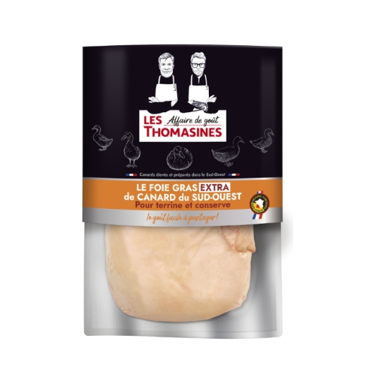 Foie Gras Extra de Canard du Sud-Ouest pour Terrine et Conserve LES THOMASINES