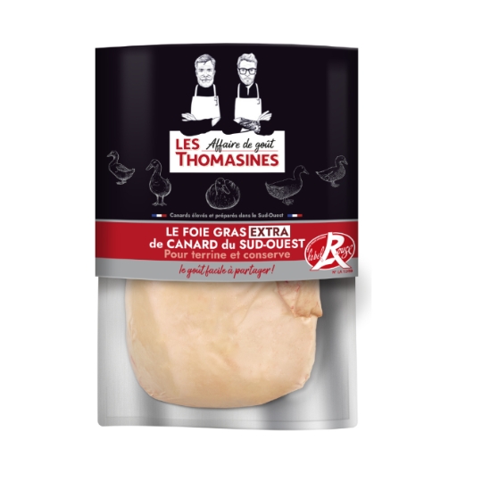 Foie Gras Extra de Canard du Sud-Ouest Label Rouge LES THOMASINES
