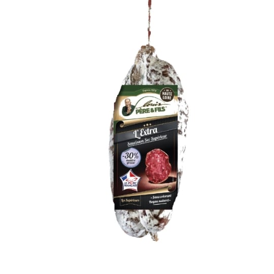 Saucisson Sec Pur Porc -30% mg LOUIS AUVERGNE