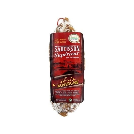 Saucisson Sec Supérieur Pur Porc LOUIS AUVERGNE