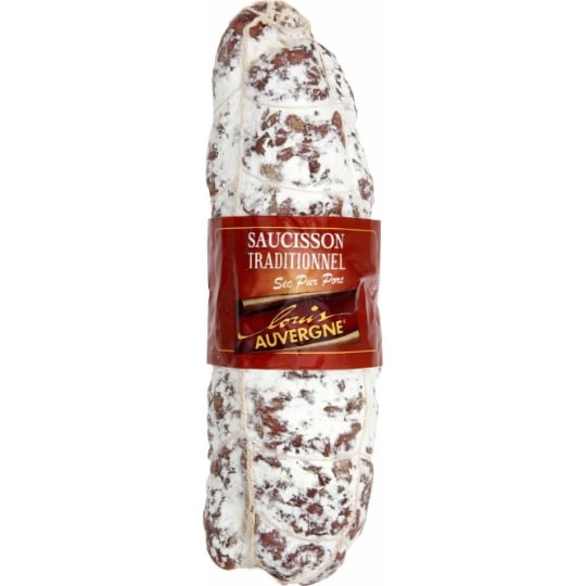 Saucisson Sec Pur Porc LOUIS AUVERGNE