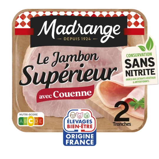 Jambon Supérieur Avec Couenne MADRANGE