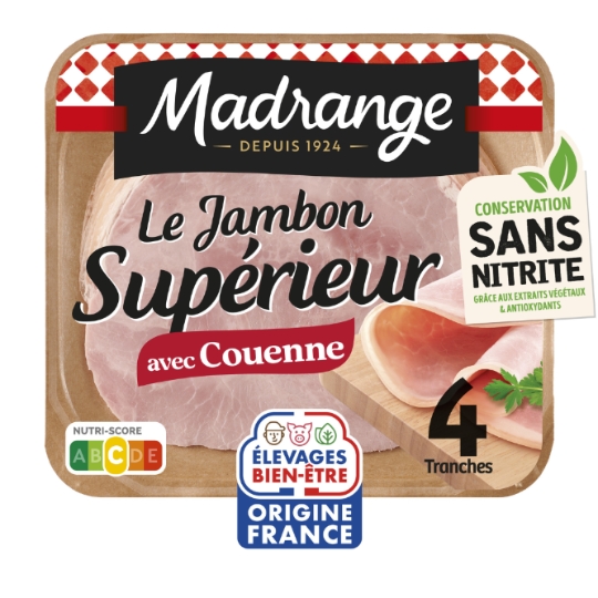 Jambon Supérieur Avec Couenne MADRANGE