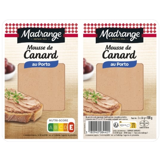 Mousse de Canard au Porto MADRANGE