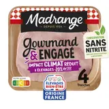 Jambon Cuit Découenne Sans Nitrite MADRANGE