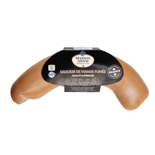 Saucisse De viande Fumée MAISON ADAM