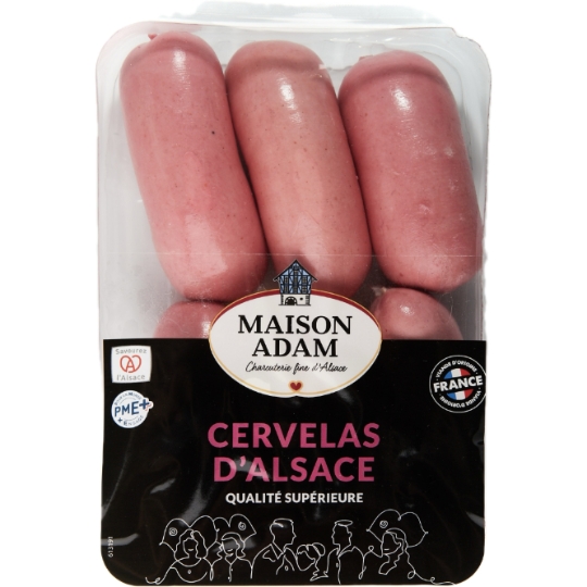 Cervelas Rouge MAISON ADAM