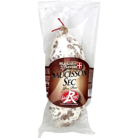 Saucisson Sec Pur Porc Label Rouge MAISON DE SAVOIE
