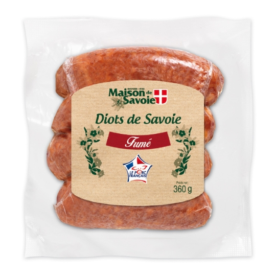 Saucisse à Cuire Diots Fumé MAISON DE SAVOIE