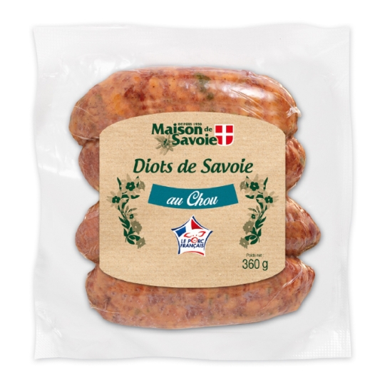 Diots de Savoie au Chou MAISON DE SAVOIE