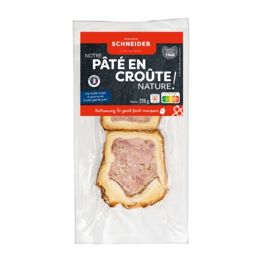 Pâté en Croûte Nature Recette Alsacienne MAISON SCHNEIDER