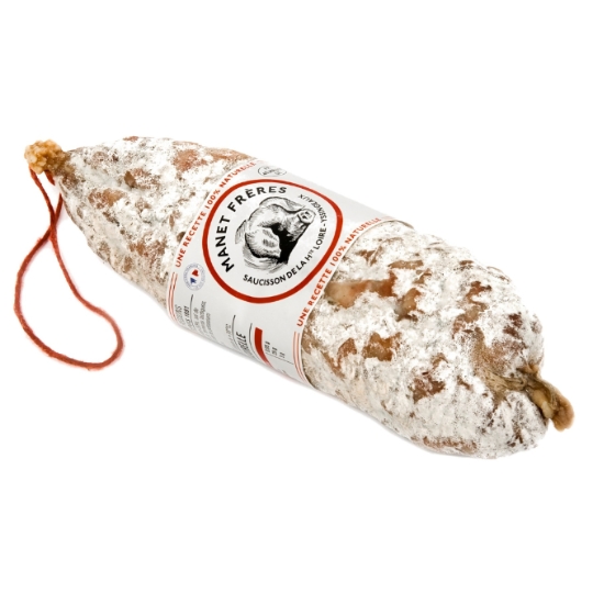 Saucisson Sec Moyen Pur Porc MANET FRERES