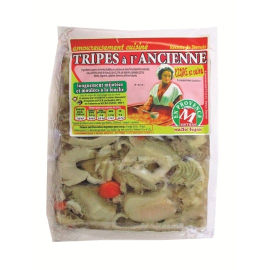 Tripes Cuisinées à L'ancienne METRAS TRIPIER EN PROVENCE