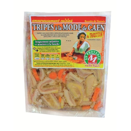 Tripes Cuisinées à La Mode de Caen METRAS TRIPIER EN PROVENCE