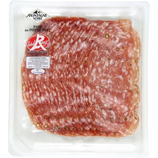 Saucisson poivre vert Label Rouge MONTAGNE NOIRE