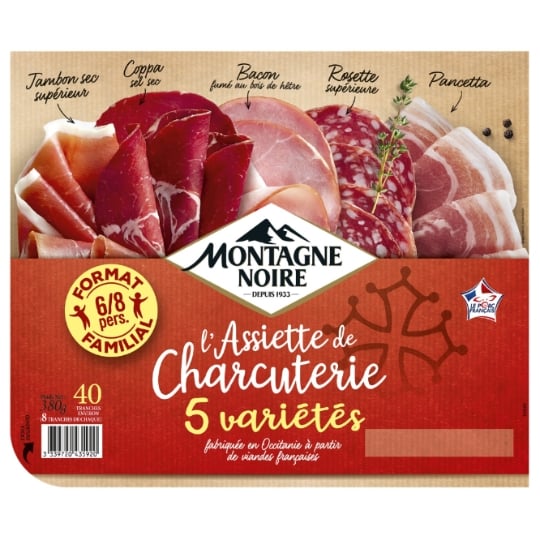 Assortiment de Charcuterie MONTAGNE NOIRE