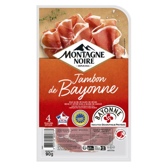 Jambon de Bayonne IGP MONTAGNE NOIRE