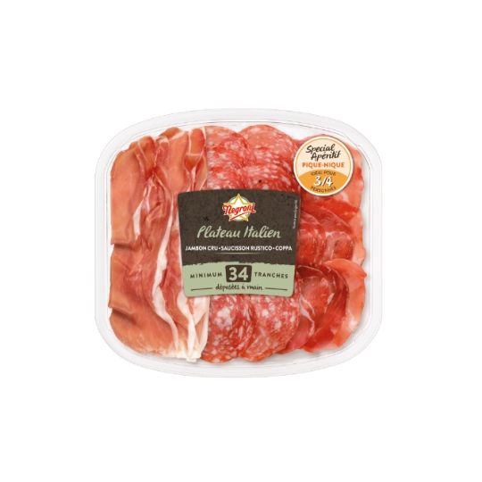 Assortiment de Charcuterie Italien NEGRONI