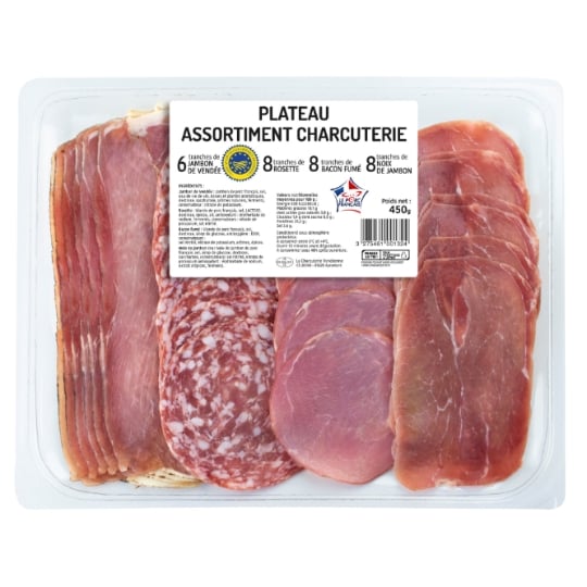 Plateau Assortiment Charcuterie NEUTRE