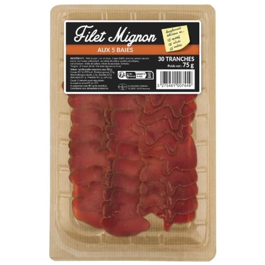 Filet Mignon aux 5 baies NEUTRE
