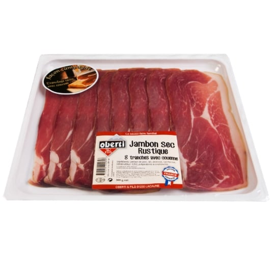 Jambon Sec avec Couenne OBERTI