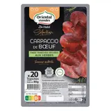 Carpaccio de bœuf  aux herbes Halal ORIENTAL VIANDES