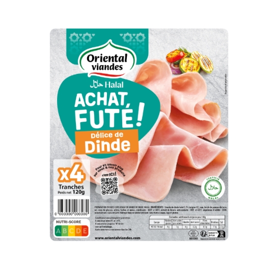 Délice de Dinde Halal ORIENTAL VIANDES