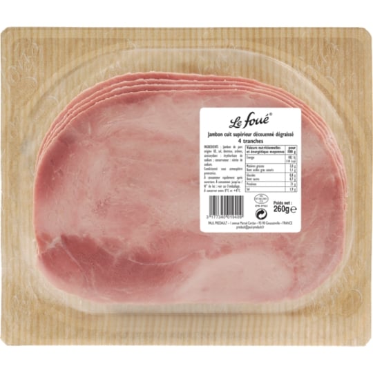 Jambon Cuit Supérieur Découenné PAUL PREDAULT