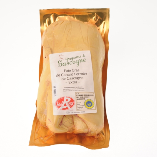 Foie Gras de Canard Fermier De Gascogne Extra Label Rouge PAYSANS DE GASCOGNE