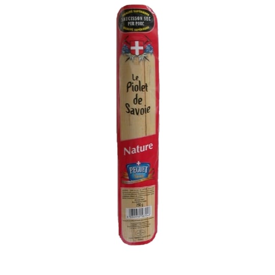 Saucisson Sec Pur Porc Nature PEGUET SAVOIE