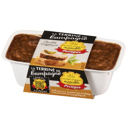 Terrine de Campagne Qualité Supérieure PETITGAS