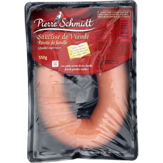 Saucisse de viande PIERRE SCHMIDT
