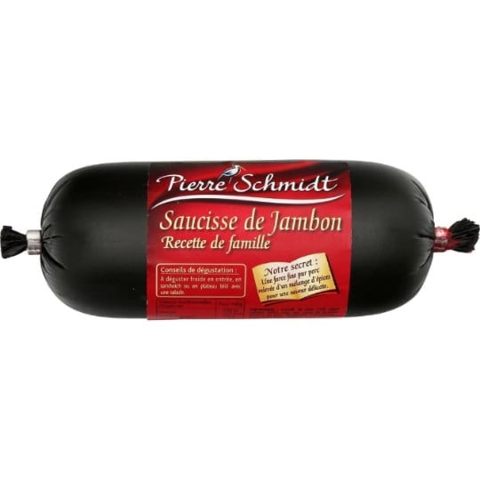 Saucisse de jambon PIERRE SCHMIDT