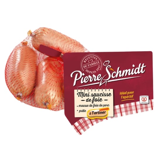 Mini Saucisse de Foie à tartiner PIERRE SCHMIDT