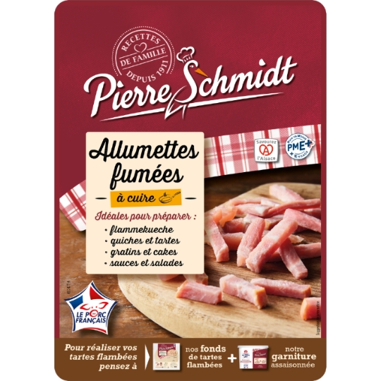 Allumettes Fumées à Cuire PIERRE SCHMIDT