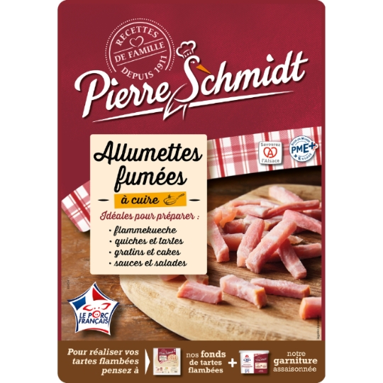 Allumettes Fumées à Cuire, Porc Français PIERRE SCHMIDT