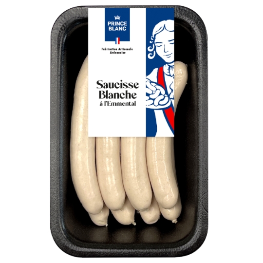 Saucisse Blanche Emmental PRINCE BLANC